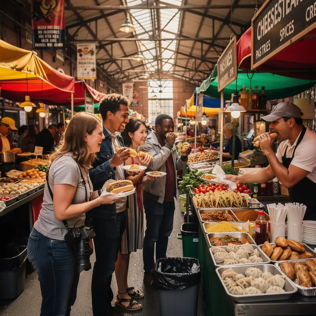 Традиционное блюдо, представленное на гастрономическом фестивале